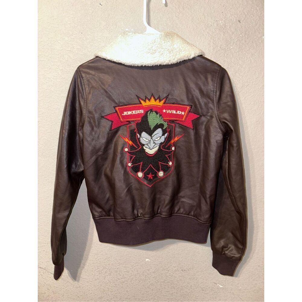 Hot Topic Dc Comic Bombshells Joker Jacket - image 3